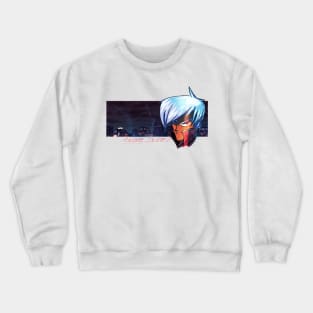 anime dude Crewneck Sweatshirt